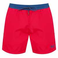 Usc Boss Starfish Swim Shorts Ярко червено 629 Мъжки къси панталони