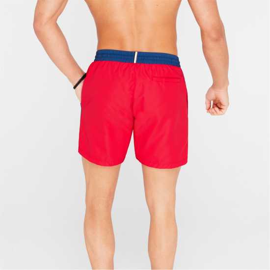 Boss Starfish Swim Shorts Bright Red 629 Мъжки къси панталони