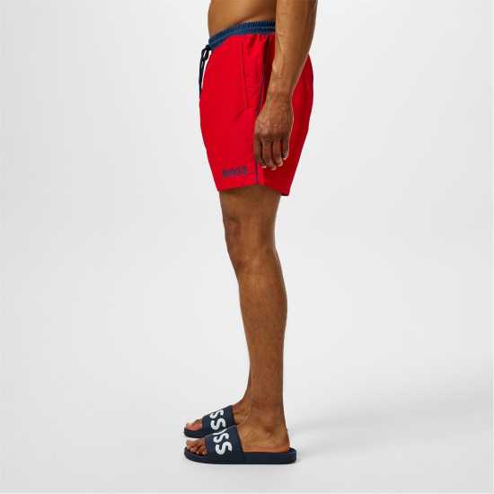 Usc Boss Starfish Swim Shorts Ярко червено 629 Мъжки къси панталони