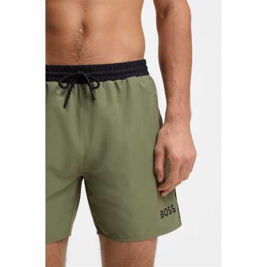 Hugo Boss Boss Mens Boss Bodywear Starfish Swim Shorts - Breathable Mesh  