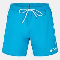 Hugo Boss Boss Men's Starfish Breathable Mesh Swim Shorts Търкоаз/Аква Hugo Boss Boss Men's Starfish Breathable Mesh Swim Shorts Търкоаз/Аква