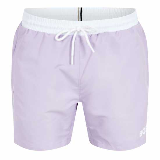 Boss Starfish Swim Shorts LightPurple530 Мъжки къси панталони