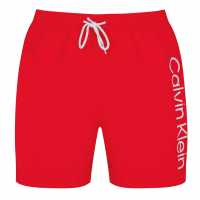 Calvin Klein Shorts Red Мъжко облекло за едри хора
