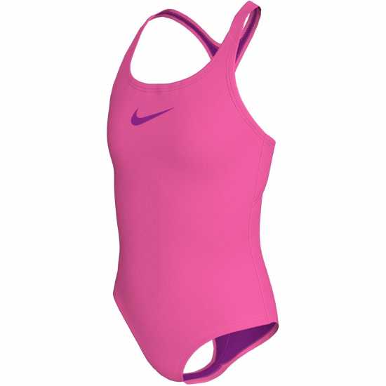 Nike Swimsuit Хипер Розово Детски бански и бикини