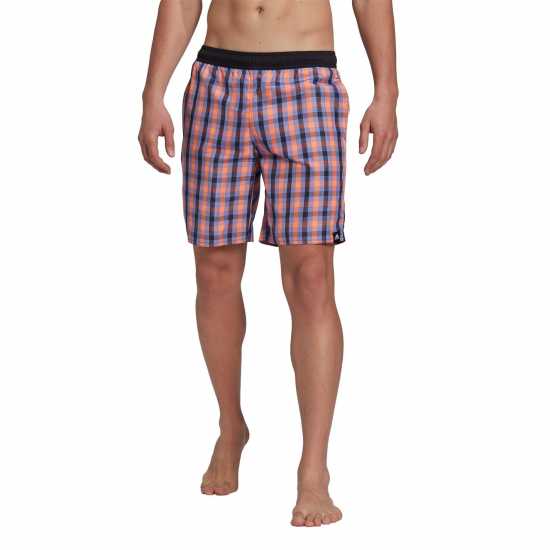 Adidas Мъжки Плувни Шорти Classic-Length Check Swim Shorts Mens  Мъжки къси панталони