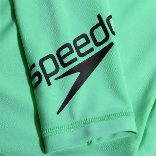 Speedo Logo Rash Top Jn99 Speedo Logo Rash Top Jn99
