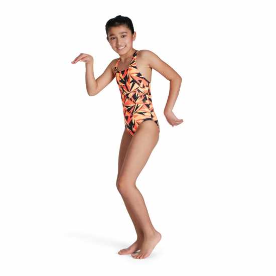 Speedo Бански Костюм Момиче Hyperboom Medalist Swimsuit Junior Girls  - Детски бански и бикини