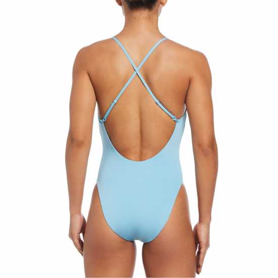 Дамски бански Nike Crsbk One Piece Ld99 Аквариус Син Nike Crsbk One Piece Ld99 Аквариус Син Дамски бански