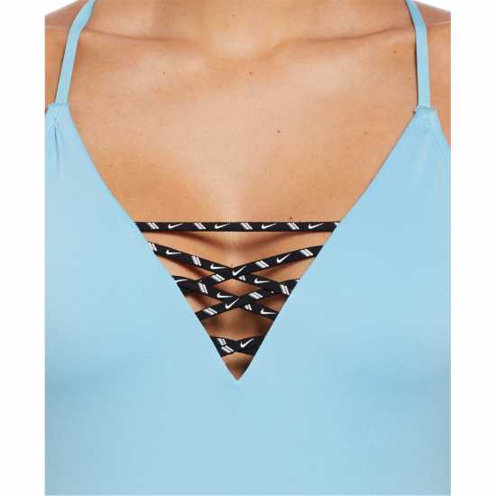 Дамски бански Nike Crsbk One Piece Ld99 Аквариус Син Nike Crsbk One Piece Ld99 Аквариус Син Дамски бански