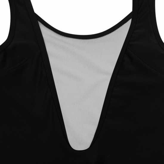 Slazenger Бански Костюм Момиче Lycra® Xtra Life™ Swimsuit Junior Girls Черно Детски бански и бикини