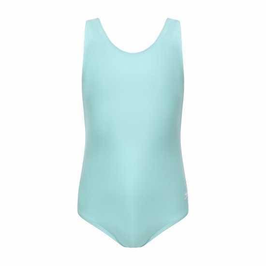 Slazenger Бански Костюм Момиче Lycra® Xtra Life™ Swimsuit Junior Girls Spearmint 