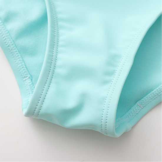 Slazenger Бански Костюм Момиче Lycra® Xtra Life™ Swimsuit Junior Girls Spearmint 