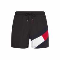 Tommy Hilfiger Flag Swimshorts Black Мъжки къси панталони