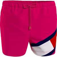 Tommy Hilfiger Flag Swimshorts Vivacious Pink Мъжки къси панталони