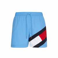 Tommy Hilfiger Flag Swimshorts Hydrangea Blue Мъжки къси панталони