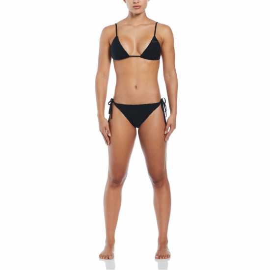 Дамски бански Nike Tie Str Bkni Ld99 Black Nike Tie Str Bkni Ld99 Black Дамски бански