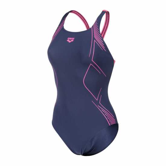 Arena Women's One Piece Swimsuit Navy 