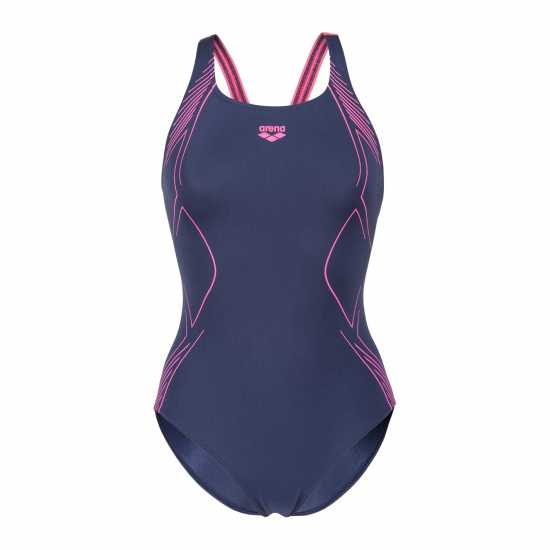 Arena Women's One Piece Swimsuit Navy 