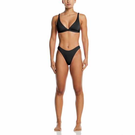 Nike Bikini Bralette Womens Черно Дамски бански