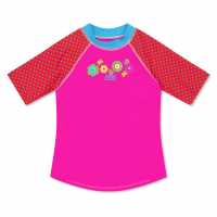 Zoggs Flora Short Sleeve Infants Zoggs Flora Short Sleeve Infants