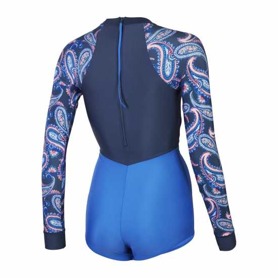 Speedo Long Sleeve Swimsuit Womens  