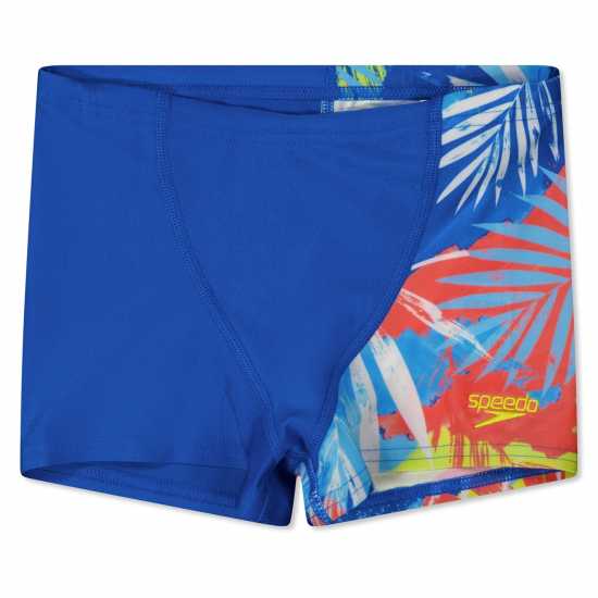 Speedo Digital Allover V-Cut Swim Shorts  