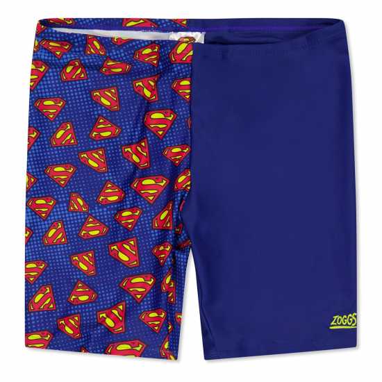 Zoggs Детскоюношески Плувен Клин Superman Mid Jammer Juniors  
