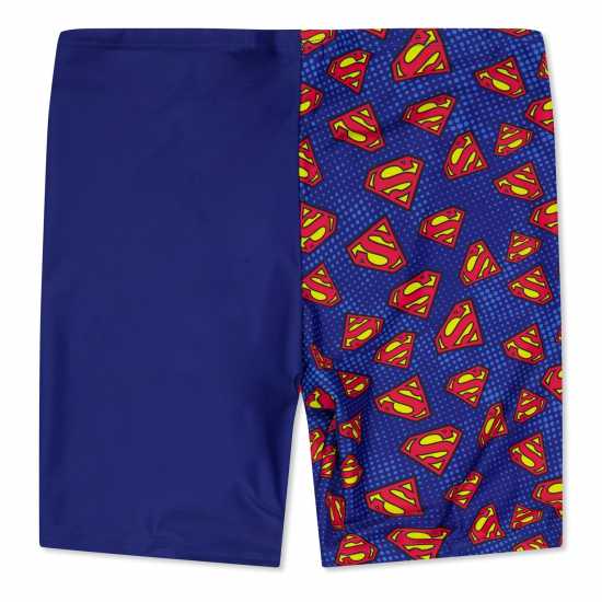Zoggs Детскоюношески Плувен Клин Superman Mid Jammer Juniors  