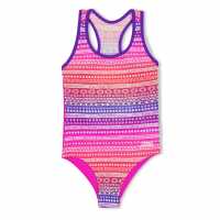 Zoggs Ikat Actionback Infants Zoggs Ikat Actionback Infants