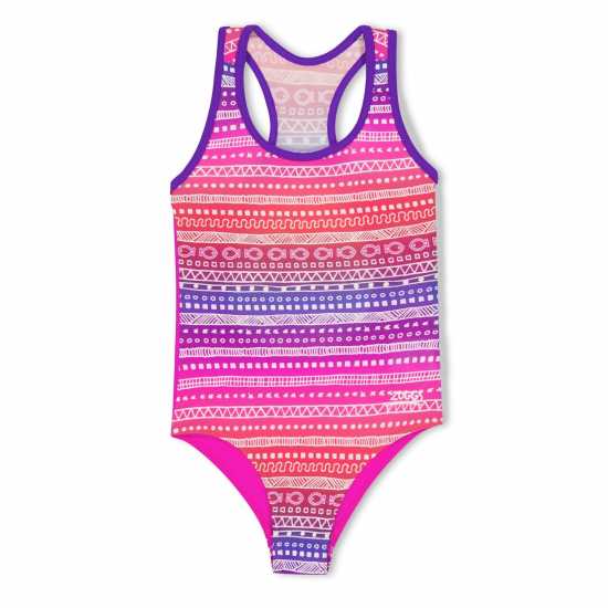 Zoggs Ikat Actionback Infants Zoggs Ikat Actionback Infants