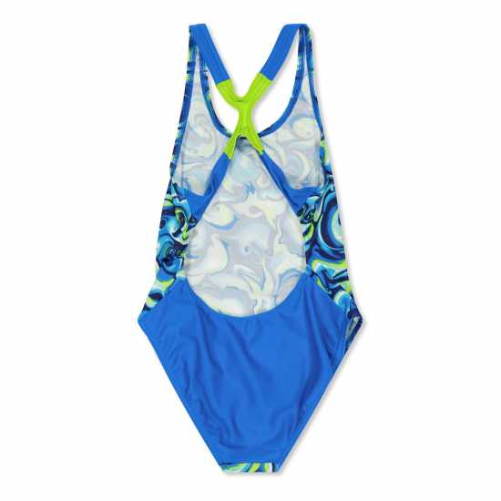 Zoggs Tie Marbling Rowleeback Infants Zoggs Tie Marbling Rowleeback Infants