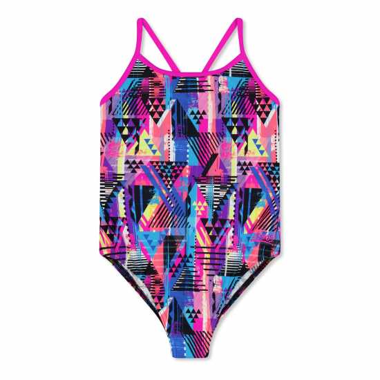 Zoggs Labrynth Sprintback Juniors  