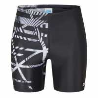 Zoggs Мъжки Плувен Клин Equation Mid Jammer Mens  