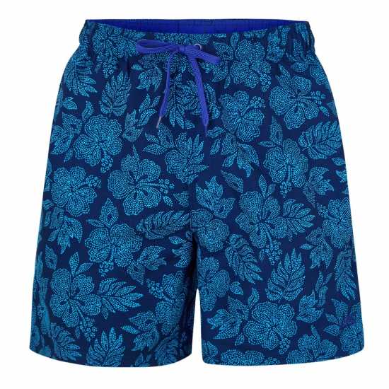 Zoggs Dot Floral 16 Short Mens Zoggs Dot Floral 16 Short Mens
