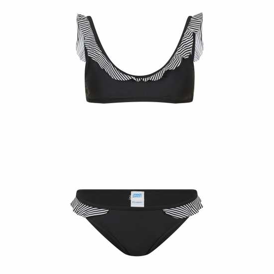 Zoggs Siena Frill Bikini Womens Zoggs Siena Frill Bikini Womens