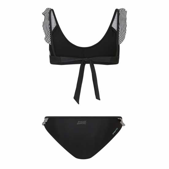 Zoggs Siena Frill Bikini Womens Zoggs Siena Frill Bikini Womens