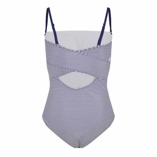 Zoggs Pebbly Bandeau Crossback Womens  