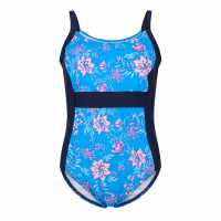 Zoggs Wild Rose Side Panel Womens Zoggs Wild Rose Side Panel Womens