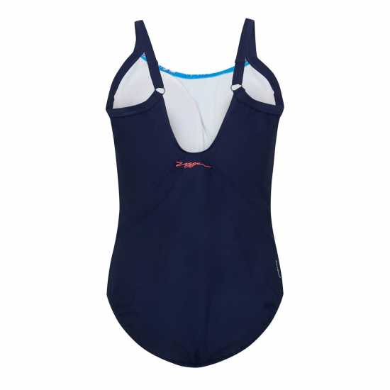 Zoggs Wild Rose Side Panel Womens Zoggs Wild Rose Side Panel Womens