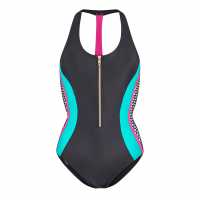 Zoggs Elevation Zip Front Womens  