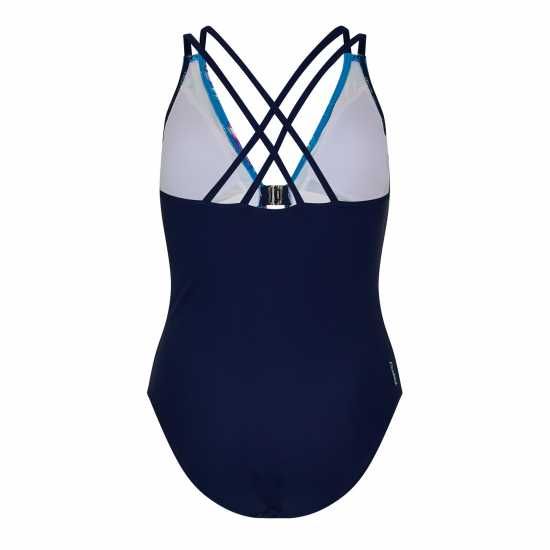 Zoggs Wild Rose Crossback Womens Zoggs Wild Rose Crossback Womens