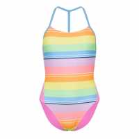 Zoggs Tranquil T-Back Strip Womens Zoggs Tranquil T-Back Strip Womens