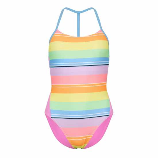 Zoggs Tranquil T-Back Strip Womens Zoggs Tranquil T-Back Strip Womens