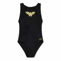 Zoggs Wonderwoman Hi Front Juniors Zoggs Wonderwoman Hi Front Juniors