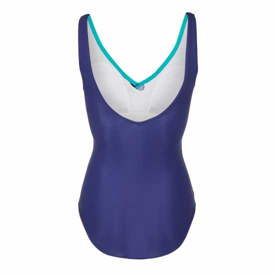 Zoggs Santorini Wrap Front Womens Zoggs Santorini Wrap Front Womens