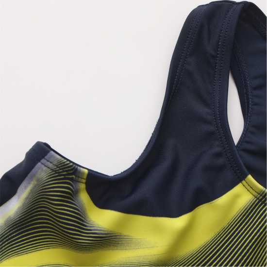 Slazenger Бански Костюм Момичета Lycra® Xtra Life™ Boyleg Swimming Suit Junior Girls  