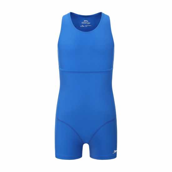 Slazenger Бански Костюм Момичета Lycra® Xtra Life™ Boyleg Swimming Suit Junior Girls Cobalt Slazenger Бански Костюм Момичета Lycra® Xtra Life™ Boyleg Swimming Suit Junior Girls