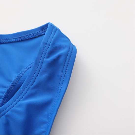 Slazenger Бански Костюм Момичета Lycra® Xtra Life™ Boyleg Swimming Suit Junior Girls Cobalt Slazenger Бански Костюм Момичета Lycra® Xtra Life™ Boyleg Swimming Suit Junior Girls