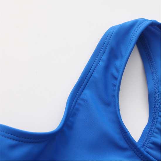 Slazenger Бански Костюм Момичета Lycra® Xtra Life™ Boyleg Swimming Suit Junior Girls Cobalt Slazenger Бански Костюм Момичета Lycra® Xtra Life™ Boyleg Swimming Suit Junior Girls