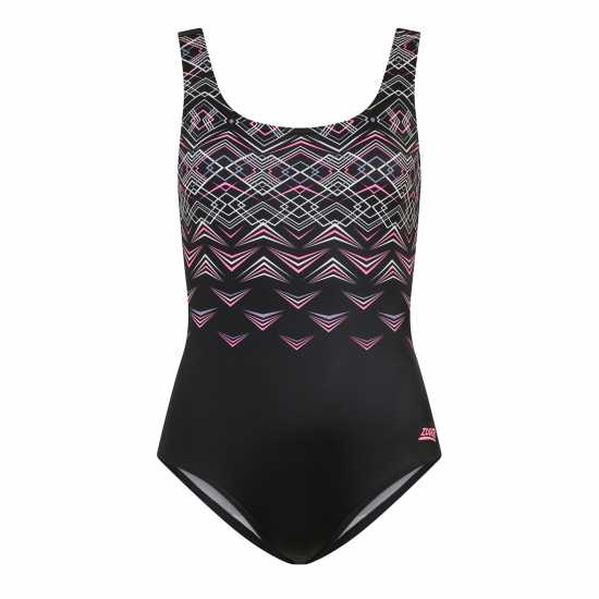 Zoggs Electric Scoopback Womens Zoggs Electric Scoopback Womens